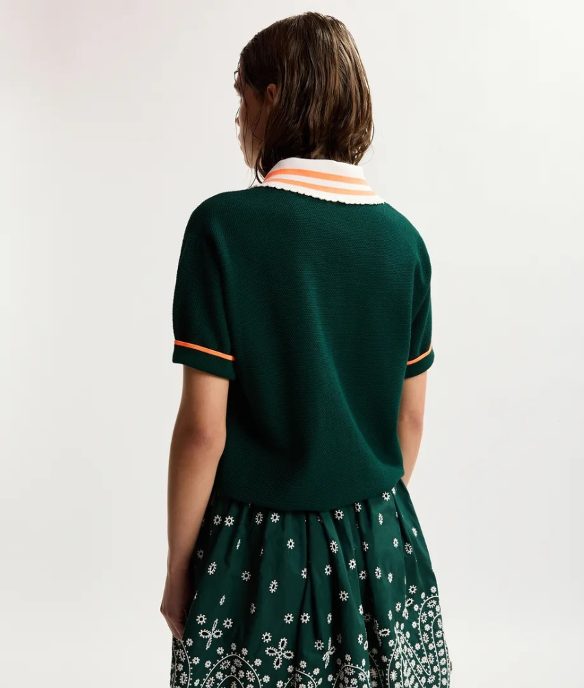 Essential Antwerp Kontrast Knit Polo