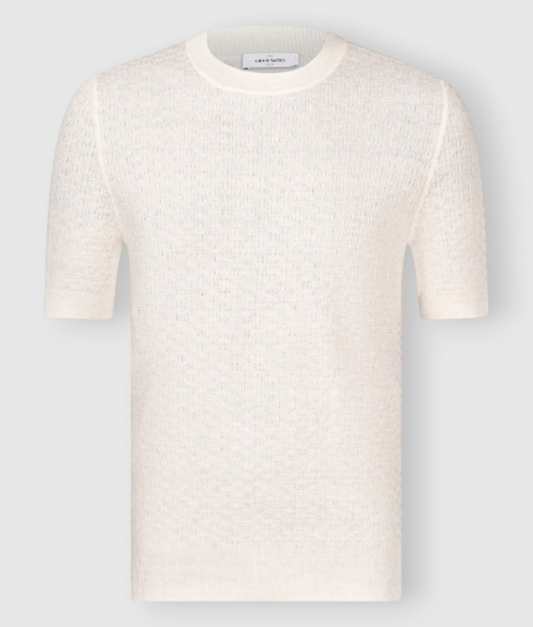 Gran Sasso Brickwork Knit T-shirt