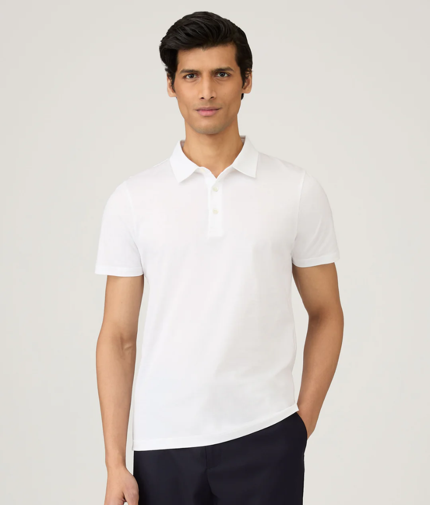 Sunspel Classic Jersey Polo Shirt