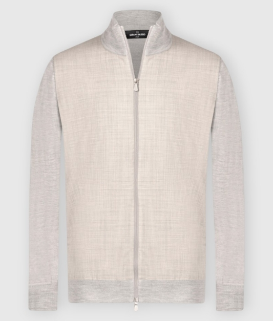Gran Sasso Super Tasmania Flannel Zip Jacket