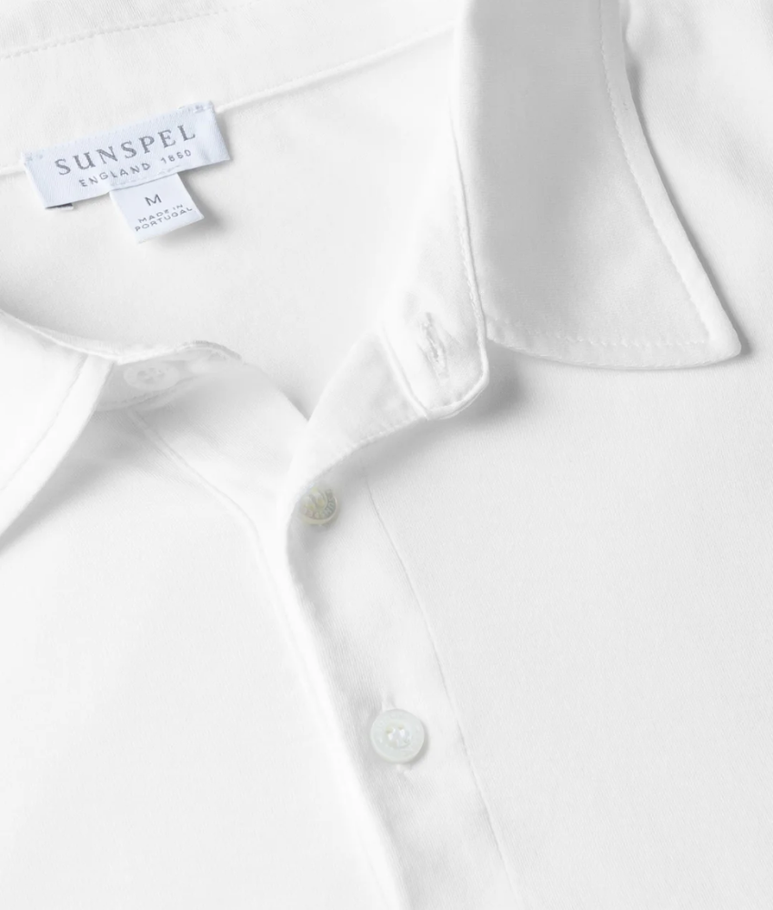 Sunspel Classic Jersey Polo Shirt