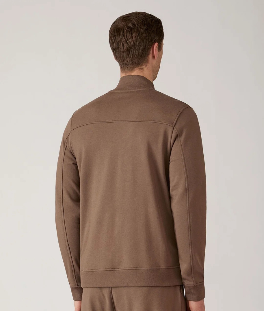 Sunspel Supima Zip Sweatshirt