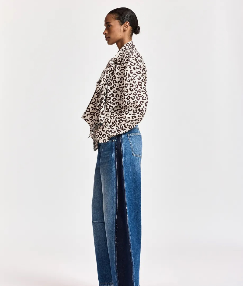 Essential Antwerp Khaleesi Pussy Bow Tie Shirt