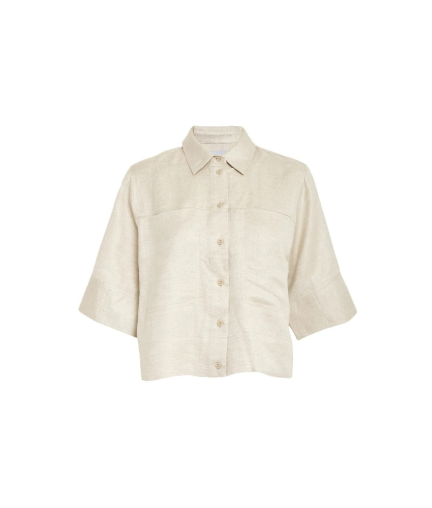 Minus MSJuno Cropped Linen Shirt