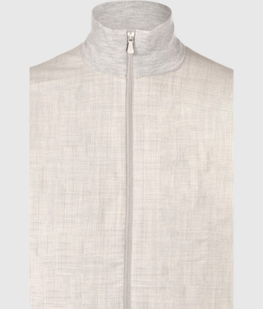 Gran Sasso Super Tasmania Flannel Zip Jacket