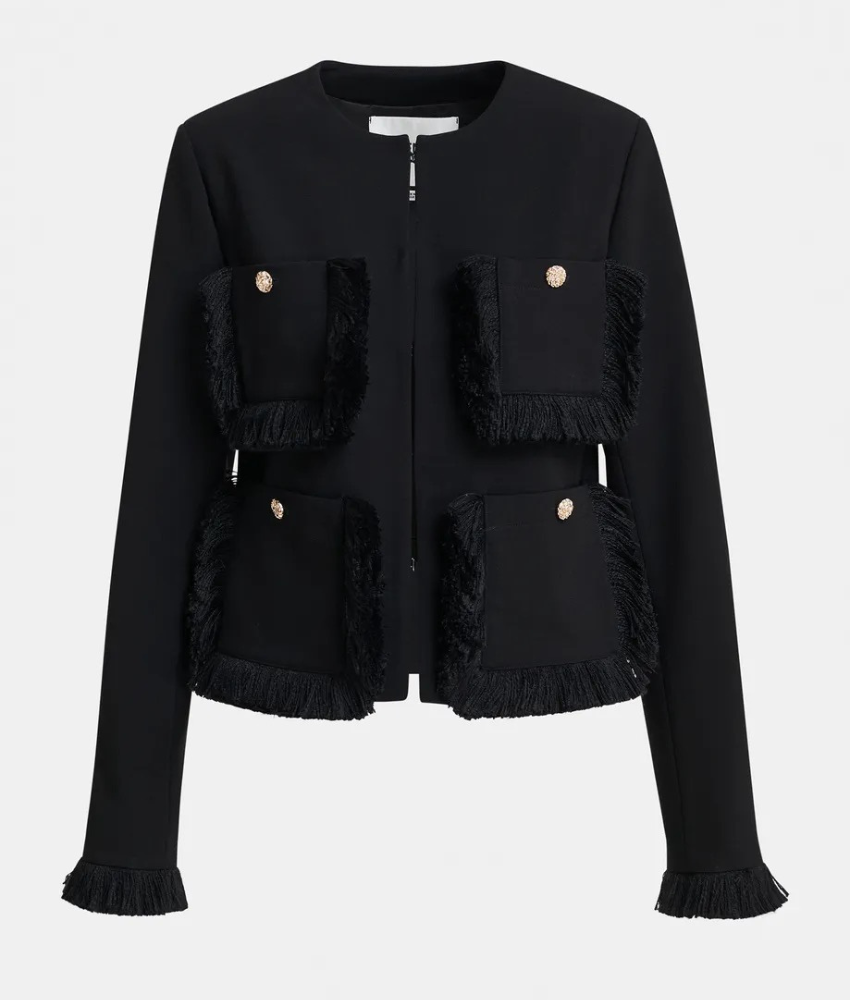 Essential Antwerp Kinetic Fringed Jacket