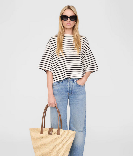 Anine Bing Myers Crop Tee