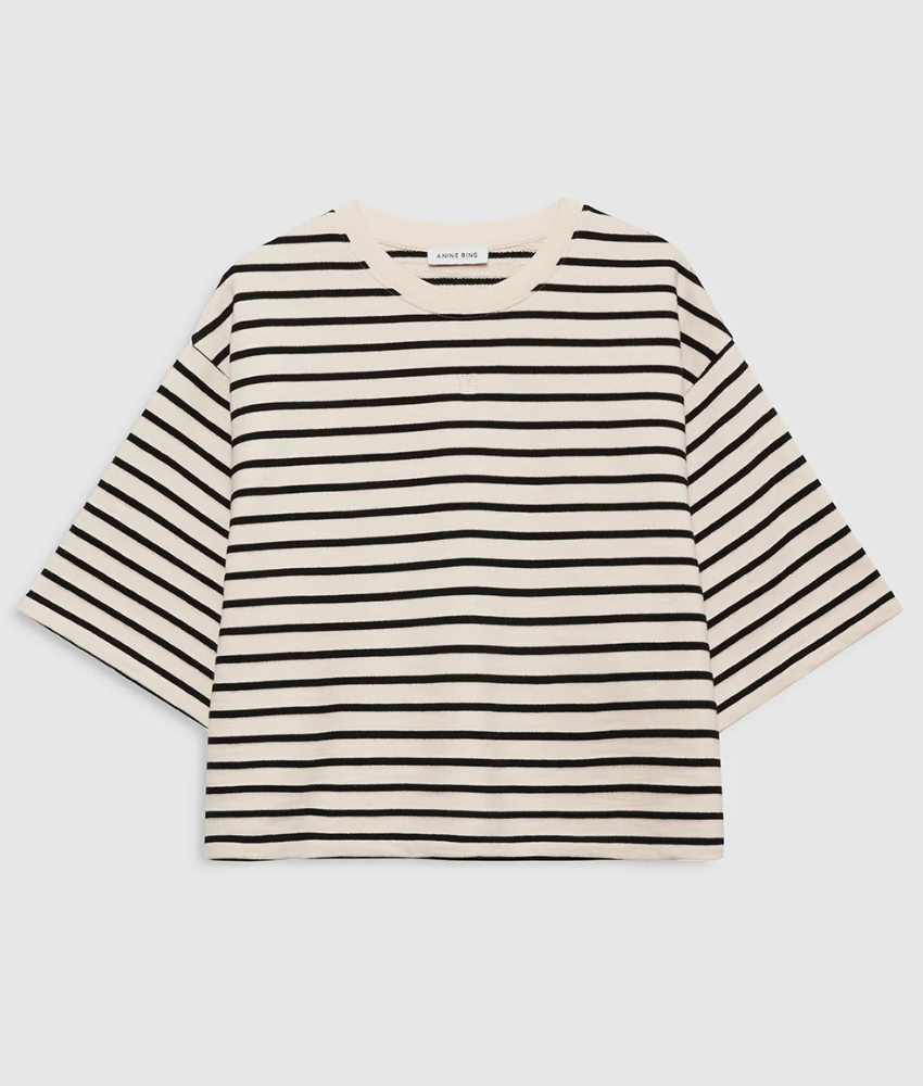 Anine Bing Myers Crop Tee