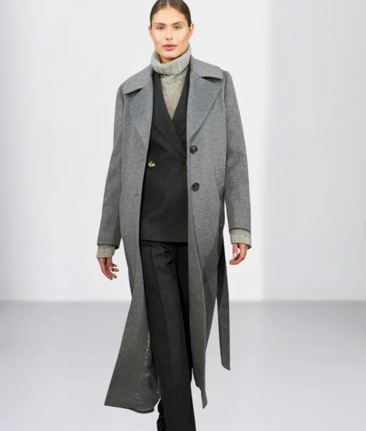 Clareta Long Cashmere Coat