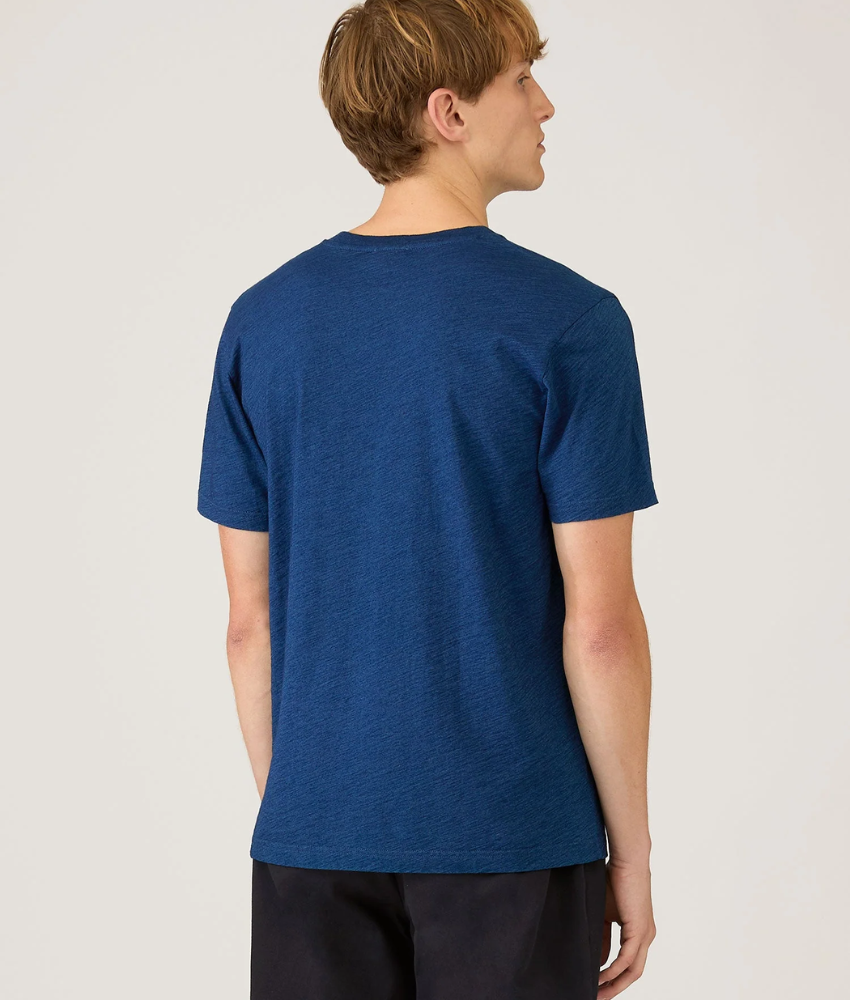 Sunspel SS Riviera Indigo T-Shirt