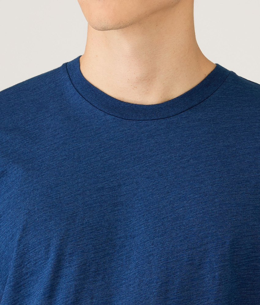 Sunspel SS Riviera Indigo T-Shirt