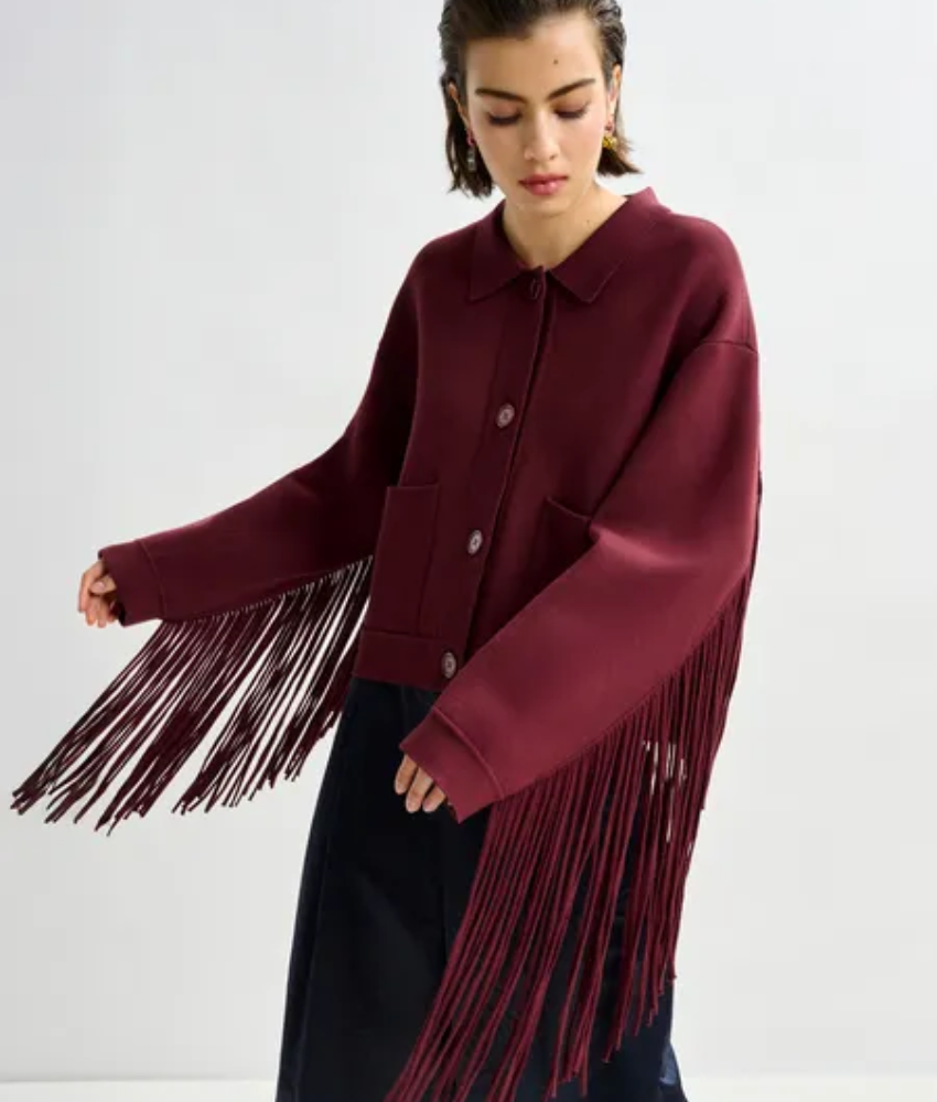 Essentiel Antwerp Istern Fringe Jacket