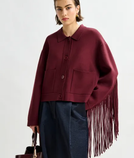 Essentiel Antwerp Istern Fringe Jacket