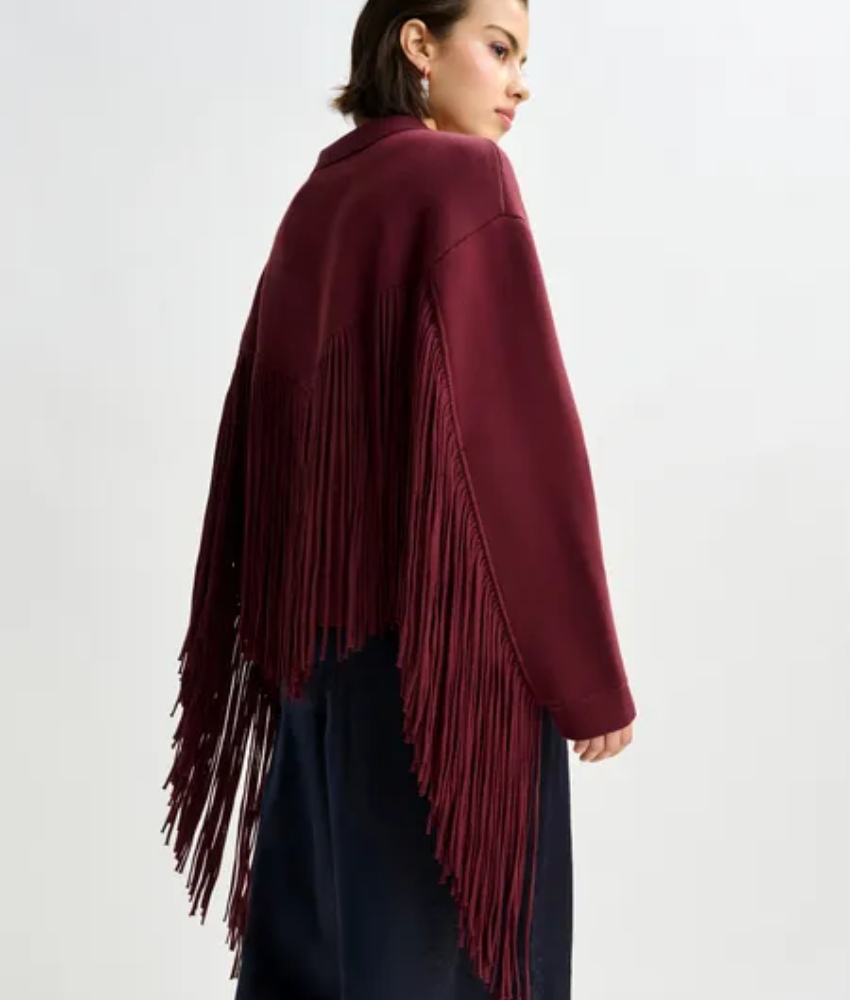 Essentiel Antwerp Istern Fringe Jacket