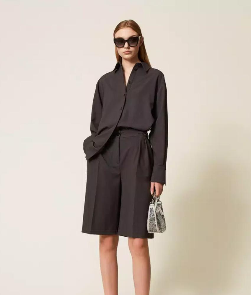 Twinset Oversized Woven Shirt