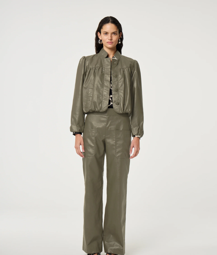 Frea Jacket Dark Olive