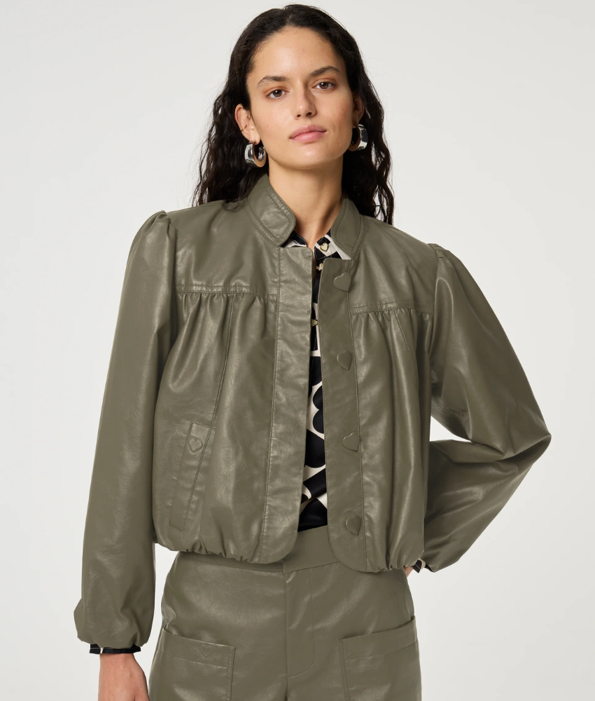 Frea Jacket Dark Olive