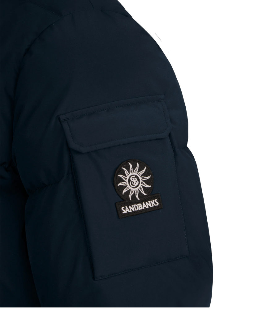 Sandbanks Wide Baffle Puffer Jacket