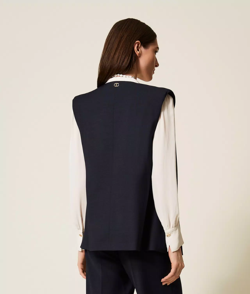 Twinset Wool Blend Waistcoat