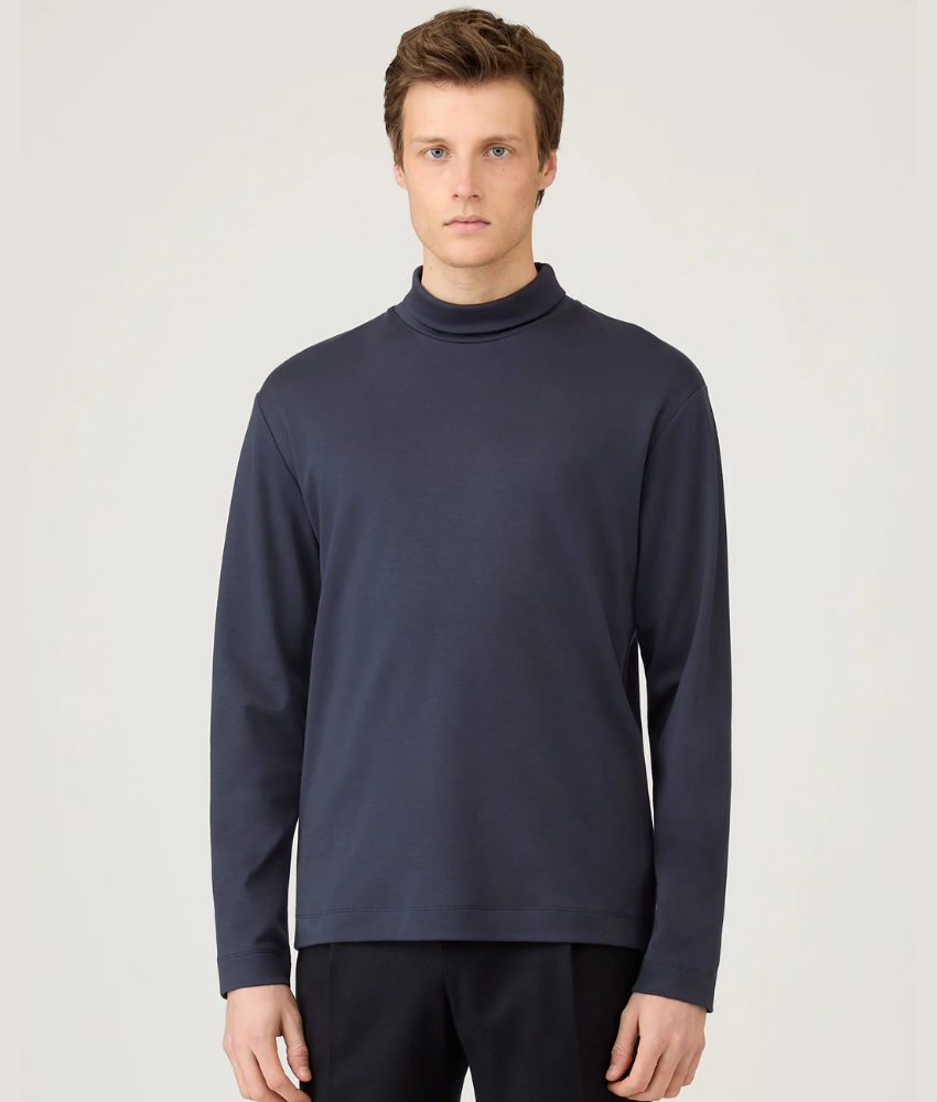 Sunspel Heavyweight Roll Neck