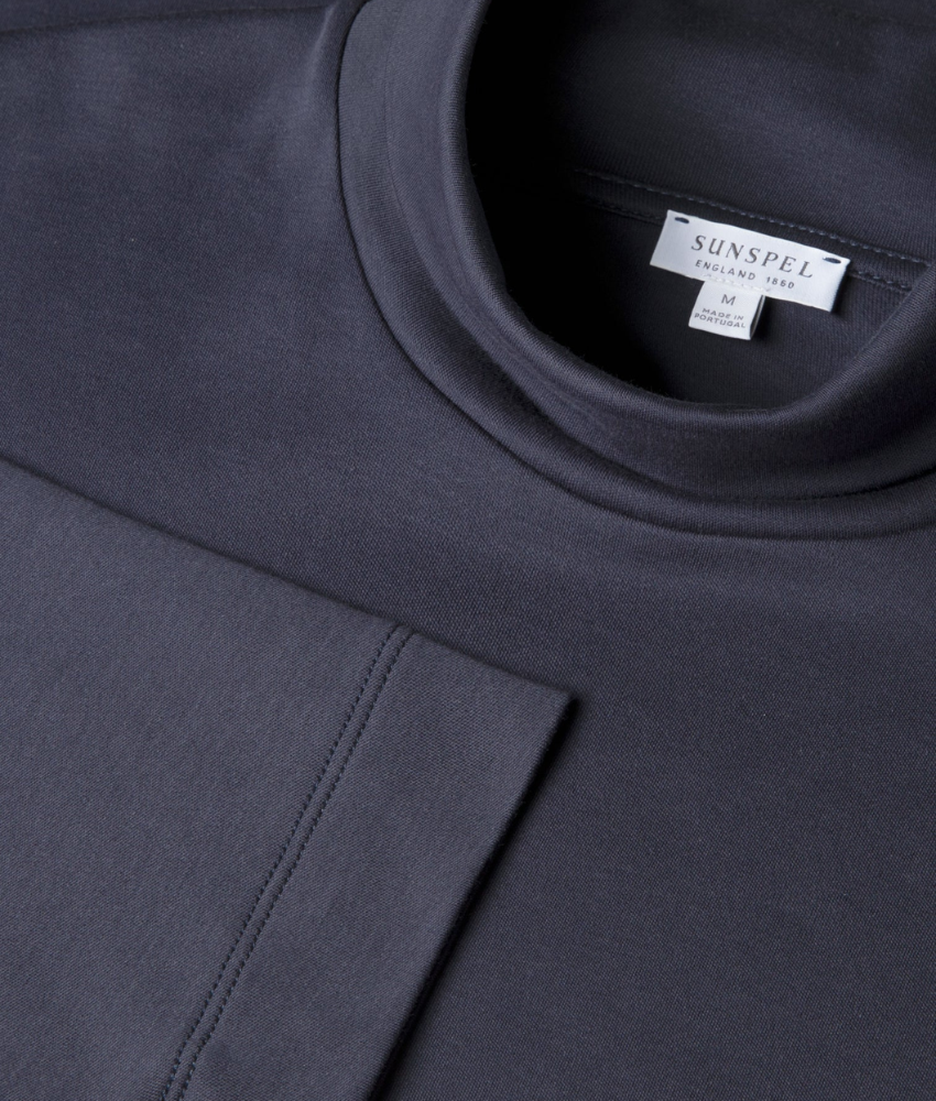 Sunspel Heavyweight Roll Neck