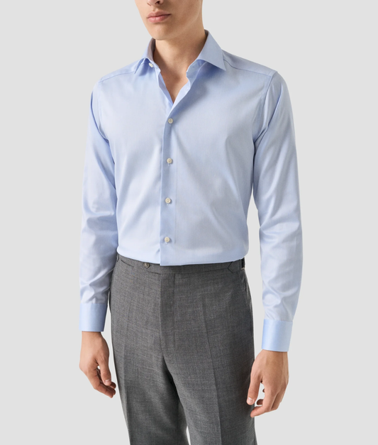 Eton Solid Signature Twill Shirt