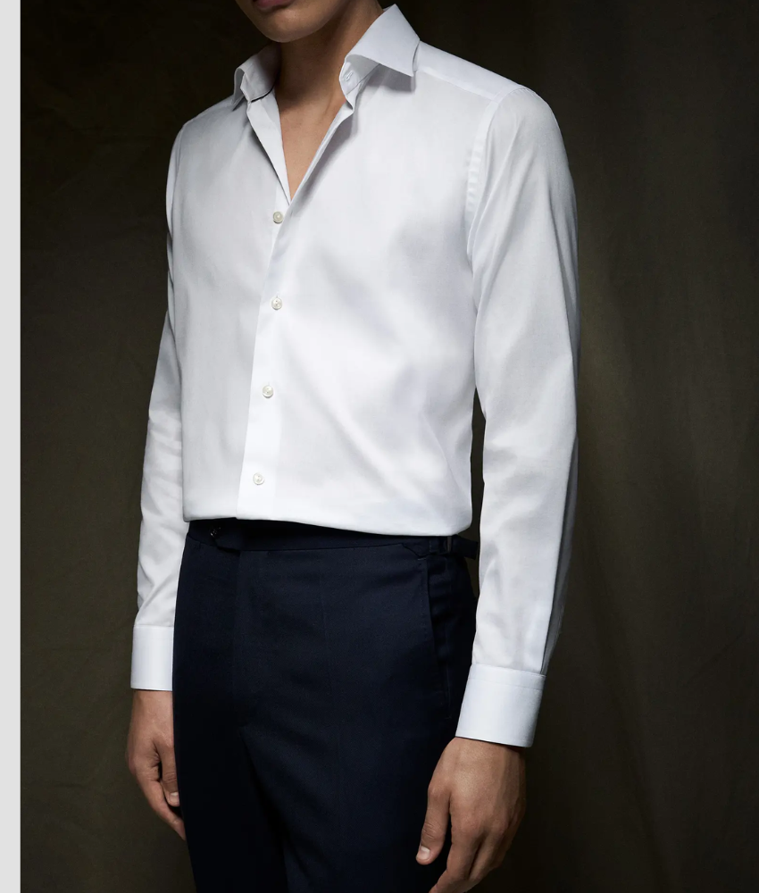 Eton Solid Signature Twill Shirt