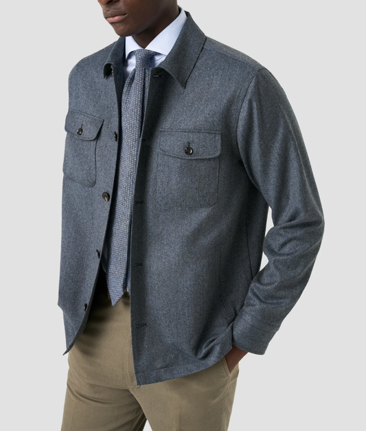 Eton Active Wool Overshirt