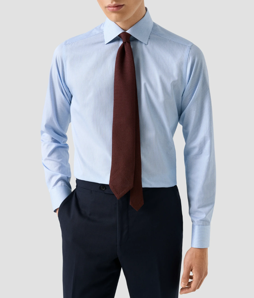 Eton Fine Striped Signature Twill Shirt