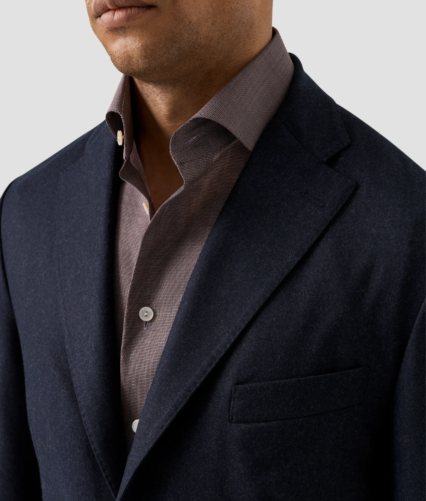 Eton Wool Flannel Soft Jacket