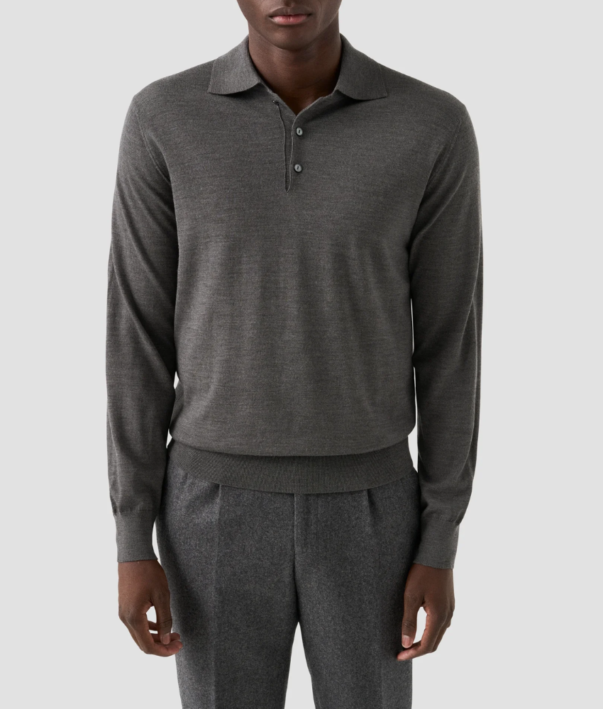 Eton Fine Knit Merino Polo