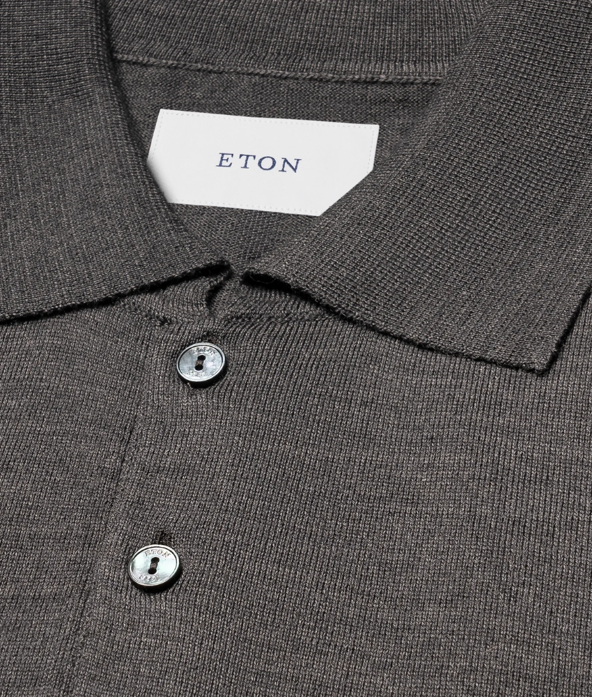 Eton Fine Knit Merino Polo