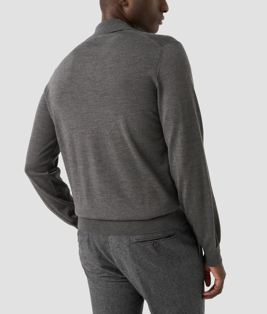 Eton Fine Knit Merino Polo