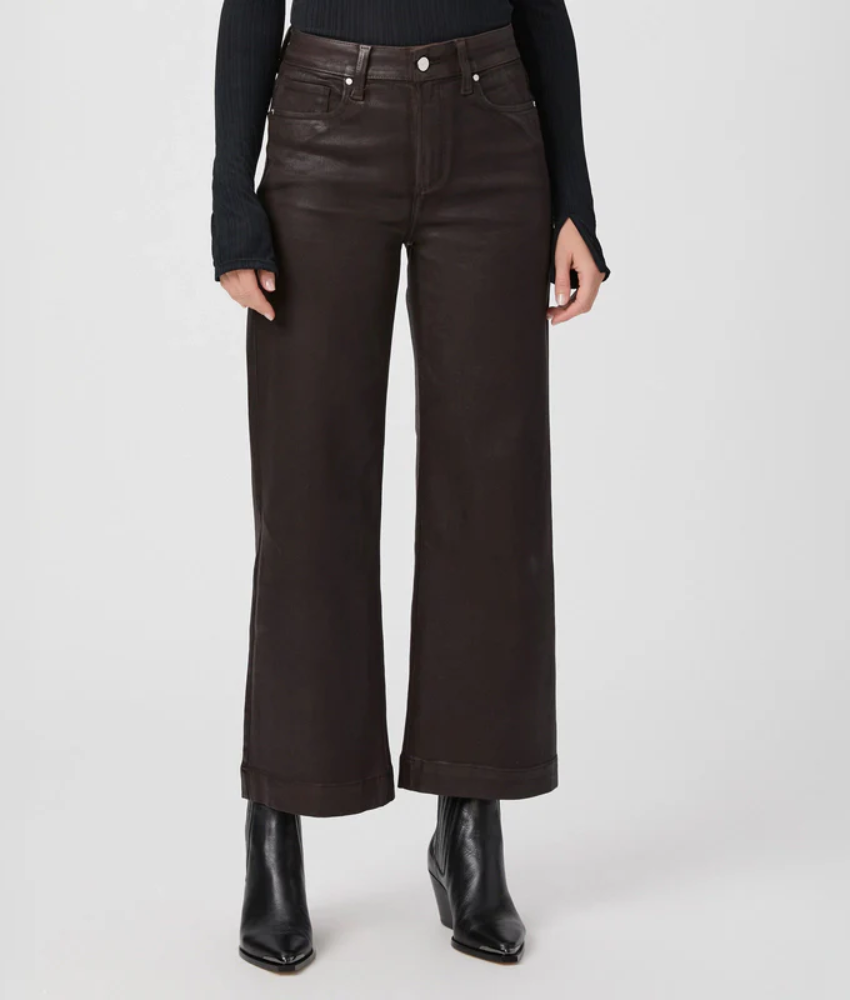 Paige Anessa Coated Jeans