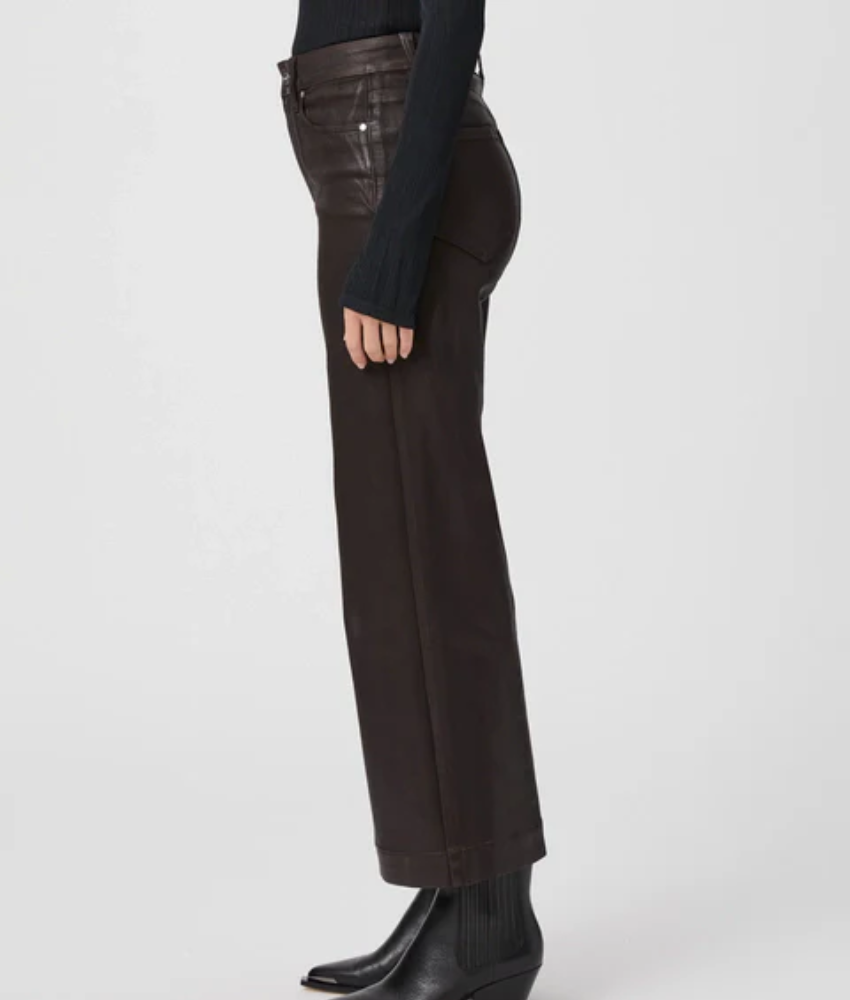 Paige Anessa Coated Jeans