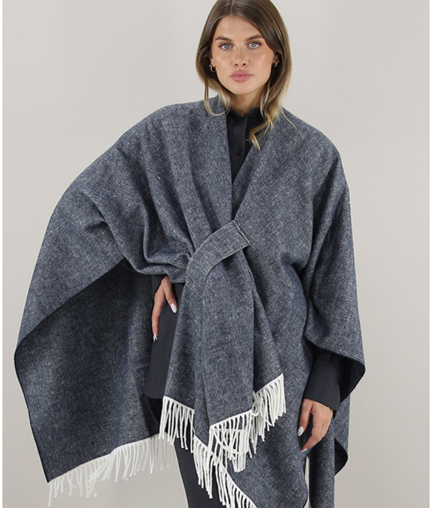 Twinset Woven Cape