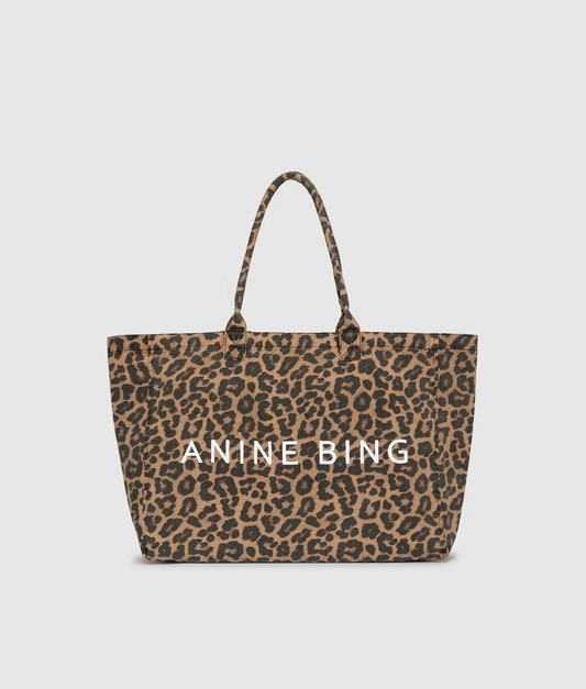 Anine Bing Leo Canvas Tote