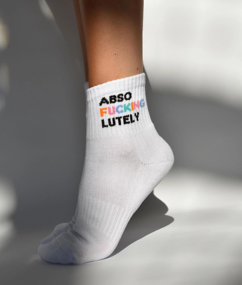 Soxygen "Abso Fucking Lutely" Socks