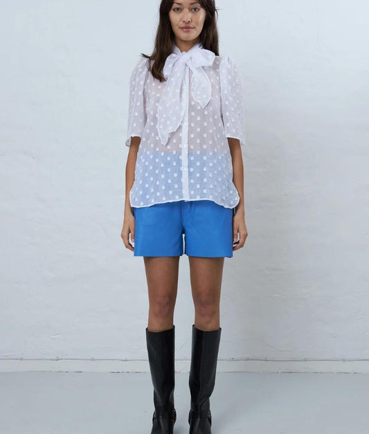 Stella Nova Short Sleeved Bow Shirt