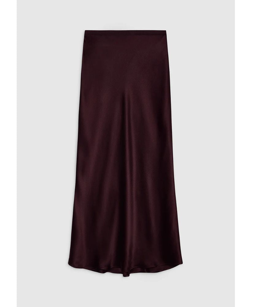 Anine Bing Bar Silk Skirt