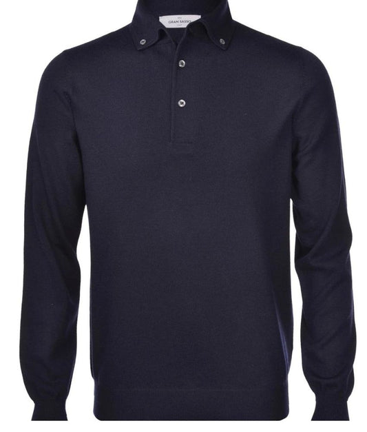 Gran Sasso Button Polo