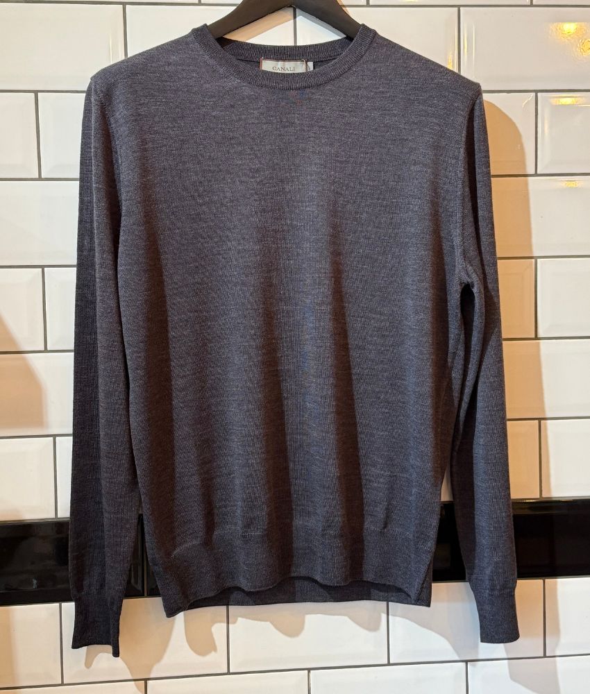 Canali L/S Crew Jumper