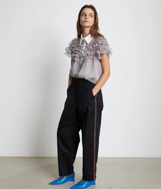 Stella Nova Carrot Pants with Stripe
