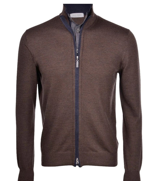 Gran Sasso Full Zip with Buttons