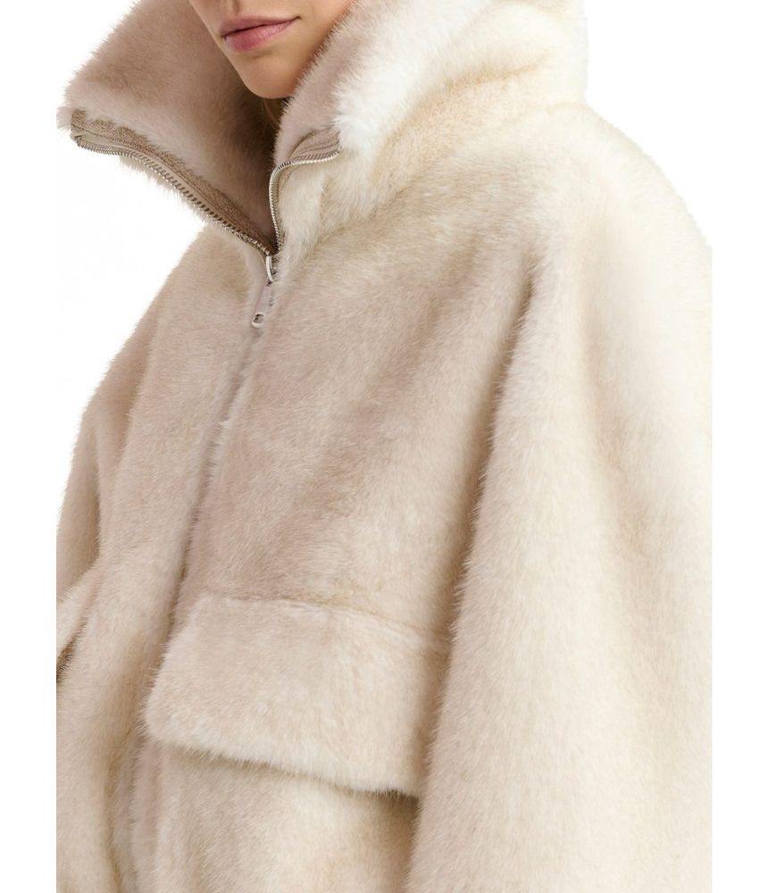 Essentiel Antwerp Genz Faux Fur Jacket