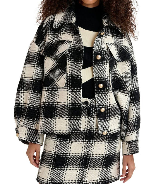 Essentiel Antwerp Checked Jacket