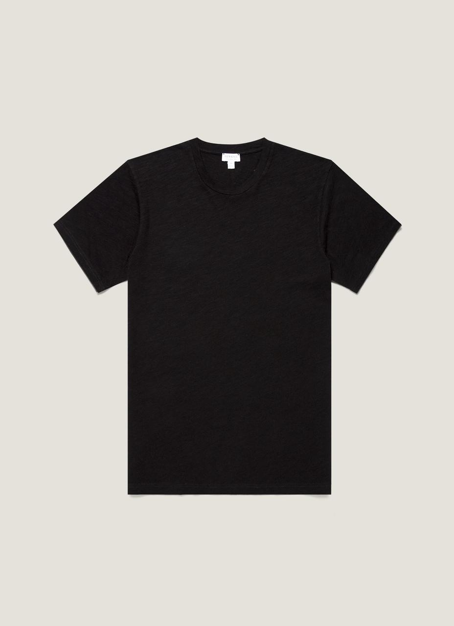 Sunspel Cotton Linen T-Shirt
