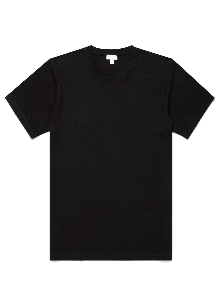 Sunspel Cotton Linen T-Shirt
