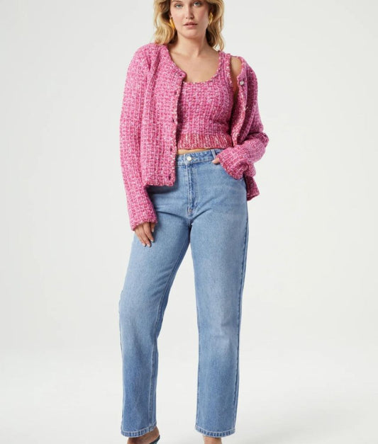 Fabienne Chapot Josh Tweed Cardigan