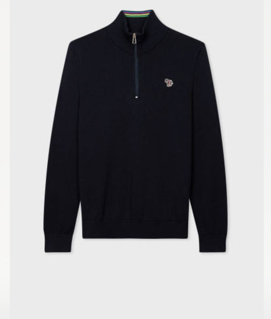 Paul Smith Zip Neck Sweater